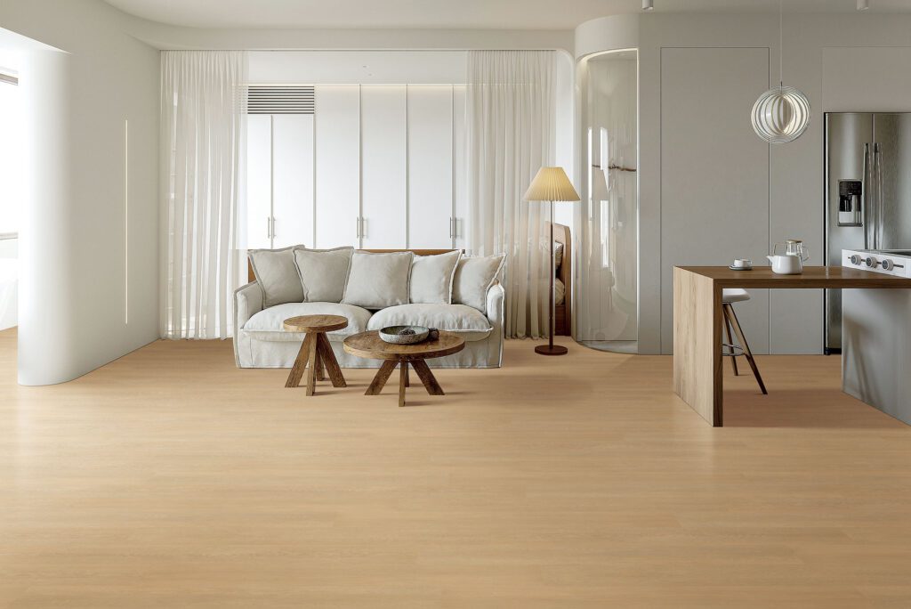 WINDSOR Oak Vinyl Flooring Mock Up