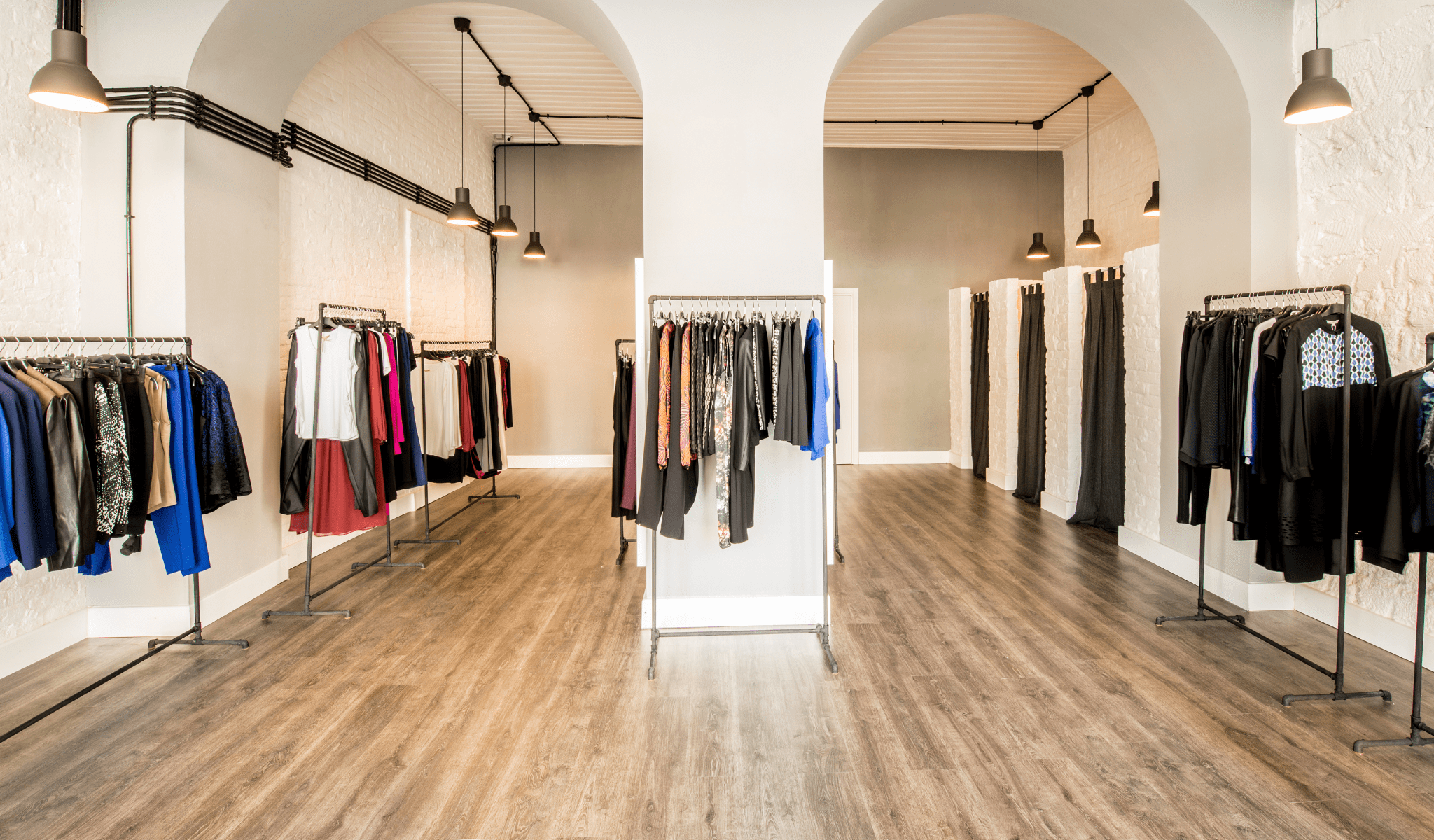 Scratch Proof Vinyl Flooring High Traffic such as clothing retail stores